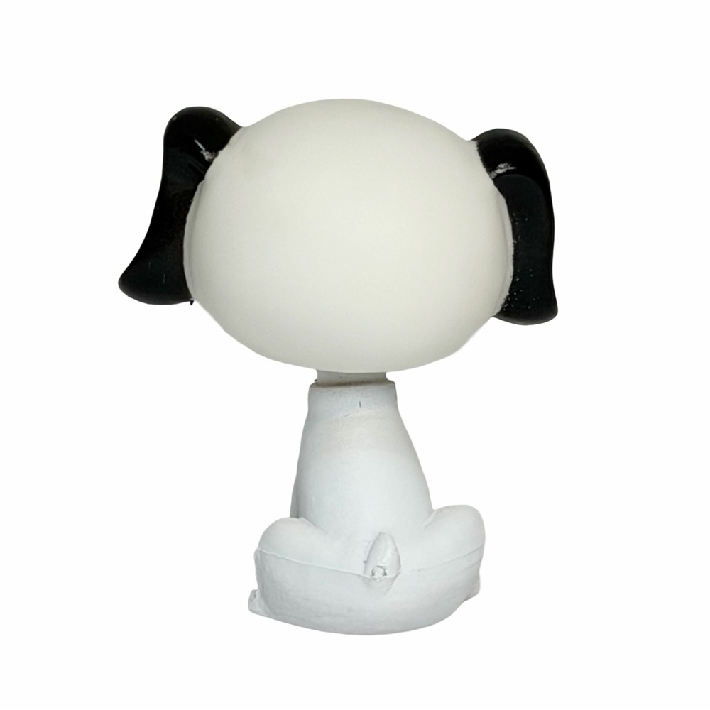 1997 Mannix Puppy Surprise Dog Figure Black White Bobble Head Puppy Vintage 90s - Picture 3 of 9